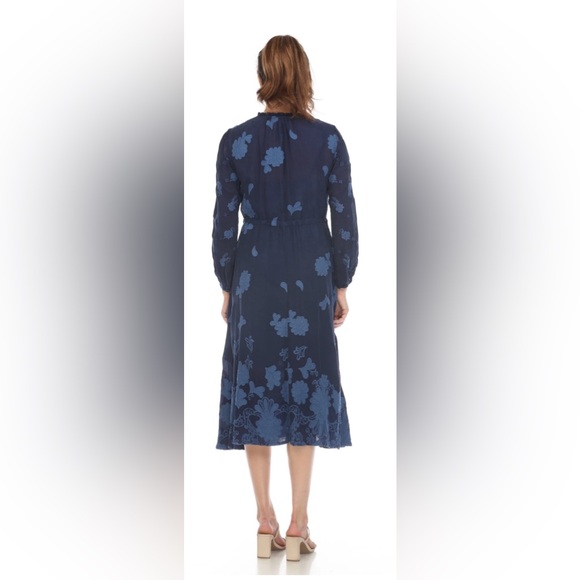 Johnny Was Daisy Leonna Midi Dress Boho Chic - Picture 5 of 6